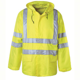 Warnschutzkleidung Warnschutzjacken PLANAM Warnschutz - Regenjacke, gelb