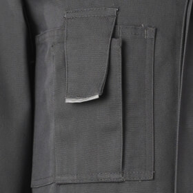 Arbeitsjacken Bundjacken PLANAM Bundjacke Canvas 320, grau-schwarz,