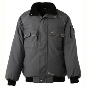 Arbeitsjacken Winterjacken PLANAM Winterjacke passend zu Canvas 320, grau - schwarz, 