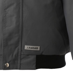 Arbeitsjacken Winterjacken PLANAM Winterjacke passend zu Canvas 320, grau-schwarz,