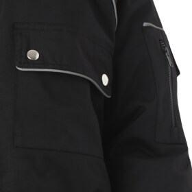 Arbeitsjacken Winterparka PLANAM Winterparka passend zu Canvas 320, schwarz,
