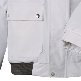 Arbeitsjacken Winterjacken PLANAM Winterjacke Plaline, wei-zink,