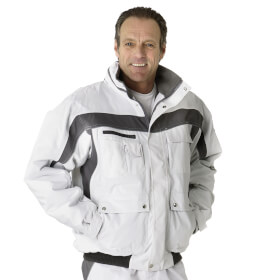 Arbeitsjacken Winterjacken PLANAM Winterjacke Plaline, wei-zink,