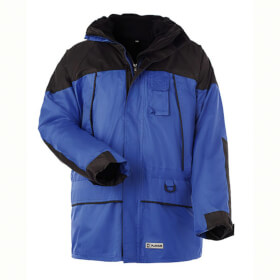 Kälteschutzkleidung Kälteschutzjacken PLANAM Jacke TWISTER, blau - schwarz, 