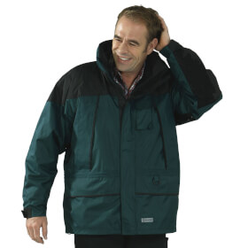 Kälteschutzkleidung Kälteschutzjacken PLANAM Jacke TWISTER, grün-schwarz,