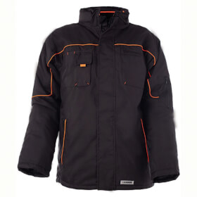 Klteschutzkleidung Klteschutzjacken PLANAM Jacke PIPER, schwarz - orange, 