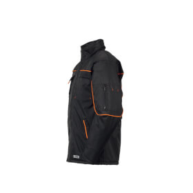 Kälteschutzkleidung Kälteschutzjacken PLANAM Jacke PIPER, schwarz-orange,