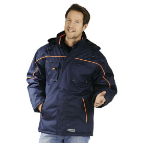 Klteschutzkleidung Klteschutzjacken PLANAM Jacke PIPER, marine-orange,
