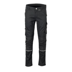 Planam Bundhose Norit schwarz aus hochwertigem Stretchgewebe für optimale Bewegungsfreiheit