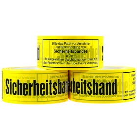 Selbstklebendes PVC - Packband Sicherheitsband (gelb)