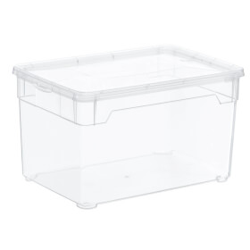 rothopro Clearbox Aufbewahrungsbox mit Deckel Fassungsvermgen: 5, 0 l