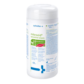 Schülke mikrozid sensitive wipes Desinfektionstücher zur Desinfektion von sensiblen Medizinprodukten und Flächen