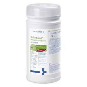 Schülke mikrozid sensitive wipes Desinfektionstücher zur Desinfektion von sensiblen Medizinprodukten und Flächen