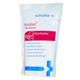 Schülke kodan (N) wipes Desinfektionstücher zur Desinfektion und Reinigung von Flächen aller Art