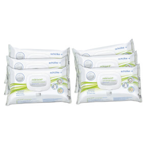 6x Schülke mikrozid universal wipes Desinfektionstücher mit materialschonender Reinigungsleistung