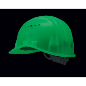 Schubert Sicherheitshelm BER 80 Glowshield langnachleuchtender Schutzhelm für Arbeiten bei Dunkelheit