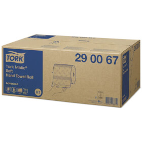 Tork 290067 Matic weiches Rollenhandtuch Advanced Advanced 2-lagig fr Spendersystem H1