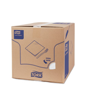 Tork 477414 Soft Lunchservietten Wei Advanced 3-lagig viertelgefaltet