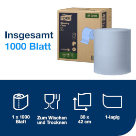 Reinigungstücher TORK Premium Reinigungstücher 510 Großrolle