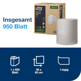 Reinigungstücher TORK Premium Reinigungstücher 520 Großrolle