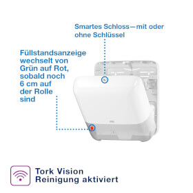 Tork 551000 Matic Spender fr Rollenhandtcher Spendersystem H1 im Elevation Design