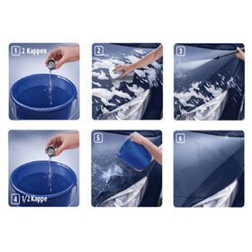 sonax xtreme Shampoo 2 in 1, Reinigung von lackierten Oberflächen, Metall, Kunststoff und Gummi,