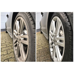 sonax xtreme FelgenReiniger Plus für alle Stahl- und Leichtmetallfelgen sowie verchromte und polierte Felgen