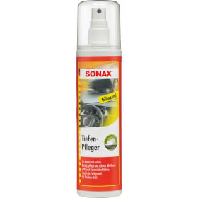 sonax Tiefenpfleger glänzend, reinigt, pflegt und schützt Kunststoff -  und Gummioberflächen