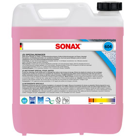 sonax Spezialreiniger entfernt zuverlässig Korrisions - und Oxidationsschichten sowie Kalkverkrustungen