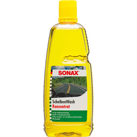 sonax 02603000 ScheibenWash Konzentrat mit Citrusduft Reinigungskonzentrat für die Scheibenwaschanlage im Sommer