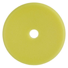 sonax Polierschwamm gelb 143 Dual Action FinishPad weicher, offenporiger Schwamm mit sehr gleichmäßigen Zellen