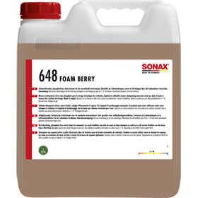sonax Foam Berry stark schmutzlösender, phosphatfreier Aktivschaum für die maschinelle Autowäsche