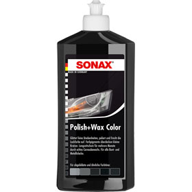 sonax Polish & Wax Color NanoPro schwarz Politur mit Farbpigmenten und Wachsanteilen auf Nanotechnologie - Basis