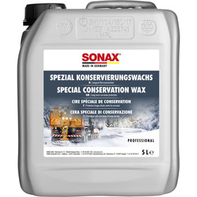 sonax SpezialKonservierungsWachs transparentes, salz - und spritzwasserfestes Sprühwachs