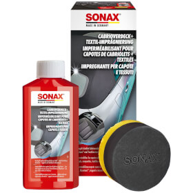 sonax Cabrioverdeck+TextilImprägnierung langanhaltender Imprägnierung für Stoffdächer und Textilelemente