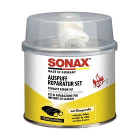 sonax Auspuff - Reparatur - Set bestehend aus Auspuffreparatur Paste und Glasseidengewebeband