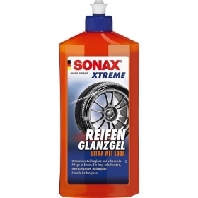 sonax xtreme Reifenglanzgel fr eine ultimative, schwarz glnzende Nass - Optik