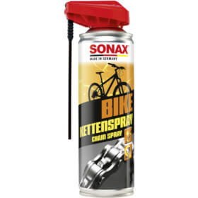 Sonax BIKE KettenSpray mit EasySpray reinigt, schützt und schmiert Fahrradketten, Ritzel und Kettenblatt