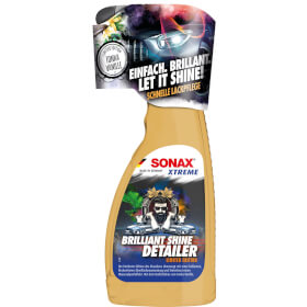 sonax xtreme BrilliantShine Detailer verleiht dem Lack eine sanfte Oberflche und einen brillanten Tiefenglanz