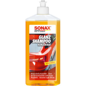 Sonax Glanzshampoo Konzentrat löst Schmutz ohne Wachs - Schutzschicht auf dem Lack anzugreifen