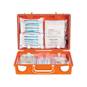 Erste - Hilfe - Koffer SÖHNGEN SN - CD, orange, Füllung nach DIN 13157, 