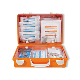 Erste-Hilfe-Koffer SÖHNGEN SN-CD Norm Plus, orange, Füllung nach DIN 13157