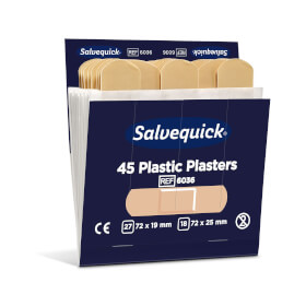 Pflaster Spender Nachfüllsets Salvequick Nachfüllset: Pflasterstrips wasserfest