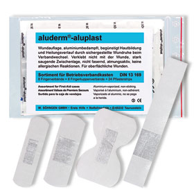 Erste - Hilfe - Nachfllpacks SHNGEN aluderm - aluplast Fingerverband Sortiment gro, elastisch, 