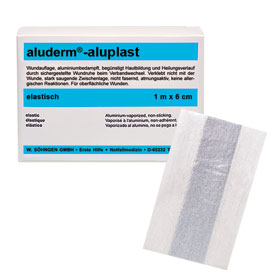 Erste - Hilfe - Nachfllpacks SHNGEN aluderm - aluplast Wundverbandpflaster, elastisch, 