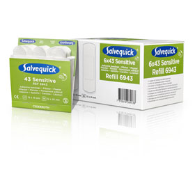 Pflaster Spender Nachfüllsets Salvequick Nachfüllset: Pflasterstrips Vlies