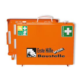 Erste - Hilfe - Koffer SHNGEN Spezialausfhrung mit Zusatzbefllung fr Baustelle, 