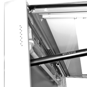 Schaukästen Beleuchtung WSM LED-Langfeldleuchte 18 W,
