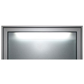 Schaukästen Beleuchtung WSM LED-Langfeldleuchte 18 W,