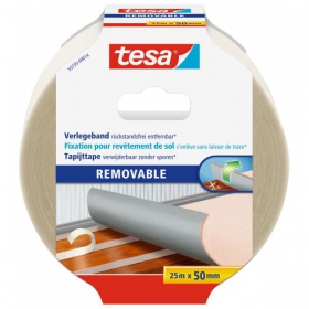 tesa Verlegeband doppelseitiges Fixierungs - Klebeband, Länge: 25 m
